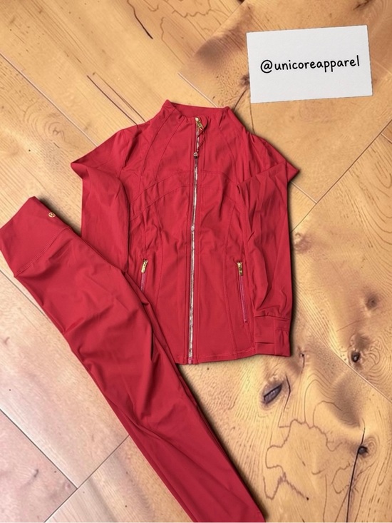 Pants - Lululemon Lunar New Year Jacket & Leggings Set – Red – Brand New
